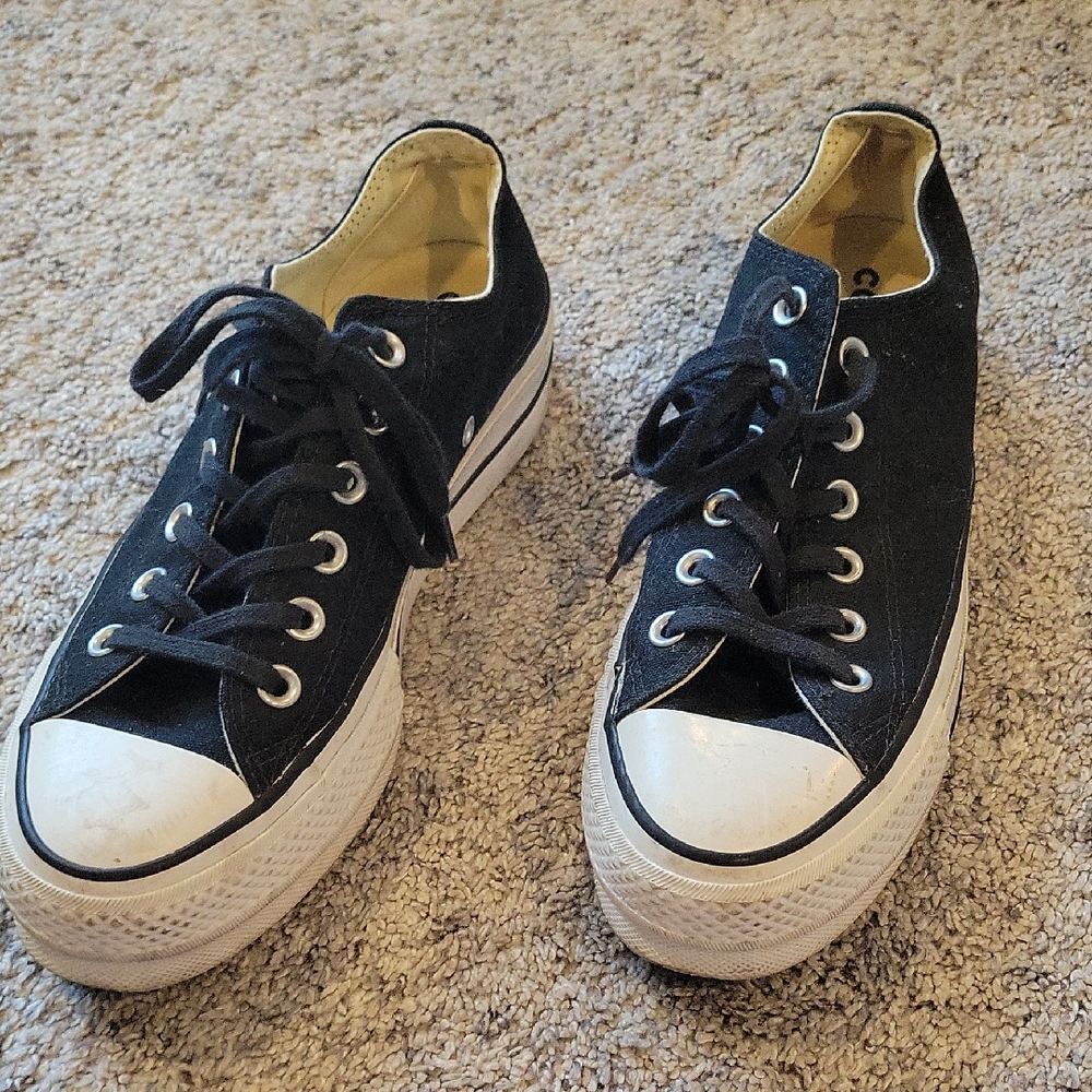 Black Canvas Sneakers